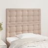 Tête de lit Cappuccino 80x5x118/128 cm Similicuir 615906615906