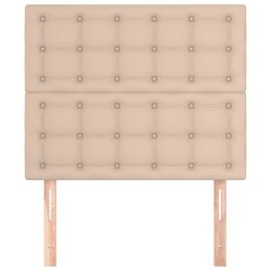 Tête de lit Cappuccino 80x5x118/128 cm Similicuir 615906615906