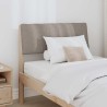 Tête de lit capitonnée Taupe 75 cm Pin massif 615911615911