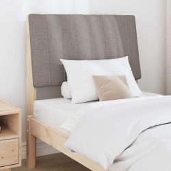 Tête de lit capitonnée Taupe 75 cm Pin massif 615913615913