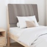 Tête de lit capitonnée Taupe 75 cm Pin massif 615913615913