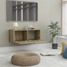 Meuble TV Chêne sonoma 80x30x30 cm Bois d’ingénierie 615917615917