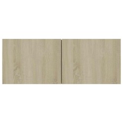 Meuble TV Chêne sonoma 80x30x30 cm Bois d’ingénierie 615917615917