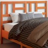 Tête de lit cire marron 160 cm bois massif de pin 615921615921