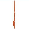 Tête de lit cire marron 160 cm bois massif de pin 615921615921