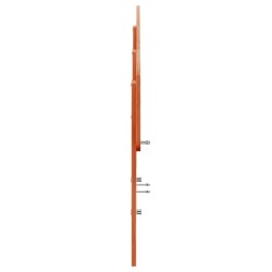 Tête de lit cire marron 180 cm bois massif de pin 615922615922