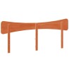 Tête de lit cire marron 180 cm bois massif de pin 615922615922