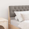 Tête de lit capitonnée Taupe 75 cm Pin massif 615930615930