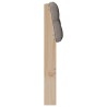 Tête de lit capitonnée Taupe 75 cm Pin massif 615930615930