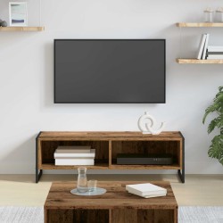Meuble TV Bois Ancien 100 x 36,5 x 30,5 cm Bois d'ingénierie 615934615934