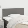 Tête de lit Gris foncé 80x5x78/88 cm Tissu 615936615936