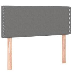 Tête de lit Gris foncé 80x5x78/88 cm Tissu 615936615936