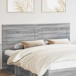 Tête de lit Gris Sonoma 100 cm Bois d’ingénierie 615939615939
