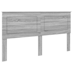 Tête de lit Gris Sonoma 100 cm Bois d’ingénierie 615939615939