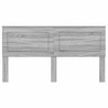 Tête de lit Gris Sonoma 100 cm Bois d’ingénierie 615939615939