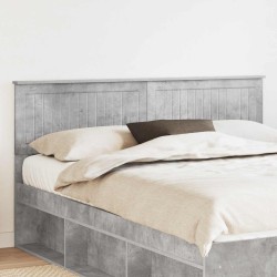 Tête de lit Gris béton Bois d'ingénierie 615940615940