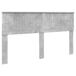 Tête de lit Gris béton Bois d'ingénierie 615940615940