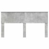 Tête de lit Gris béton Bois d'ingénierie 615940615940
