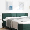 Tête de lit LED avec bandes LED Vert 180 cm Velours 615943615943