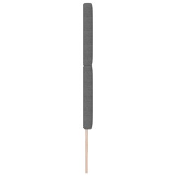 Tête de lit LED Gris clair 180 cm Tissu en velours côtelé 615944615944