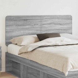 Tête de lit Gris Sonoma Bois d'ingénierie 615946615946