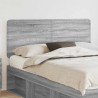 Tête de lit Gris Sonoma Bois d'ingénierie 615946615946