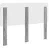 Tête de lit Gris Sonoma Bois d'ingénierie 615946615946