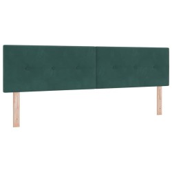 Tête de lit Vert foncé 180 cm Velours 615947615947
