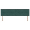 Tête de lit Vert foncé 180 cm Velours 615947615947