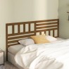 Tête de lit Marron miel 206x4x100 cm Bois massif de pin 615950615950