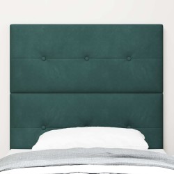 Tête de lit LED avec bandes LED Vert 90 cm Velours 615959615959