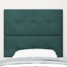 Tête de lit LED avec bandes LED Vert 90 cm Velours 615959615959