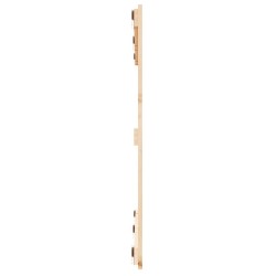 Tête de lit murale 127,5x3x90 cm Bois massif de pin 615960615960