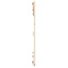 Tête de lit murale 127,5x3x90 cm Bois massif de pin 615960615960