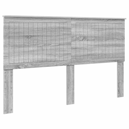 Tête de lit Gris Sonoma 160 cm Bois d'ingénierie 615963615963