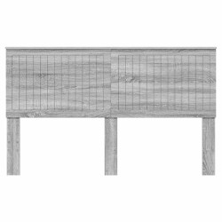 Tête de lit Gris Sonoma 160 cm Bois d'ingénierie 615963615963