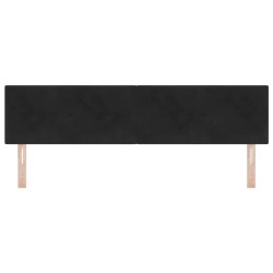 Tête de lit Noir 180 cm Velours 615964615964