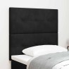 Tête de lit Noir 90 cm Velours 615967615967