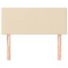 Tête de lit Crème 80x5x78/88 cm Tissu 615973615973