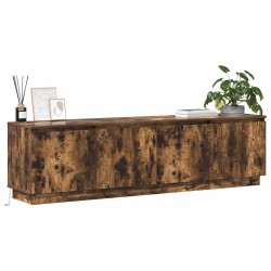 Meuble TV Chêne fumé 180 x 38 x 49 cm Bois d'ingénierie 615976615976