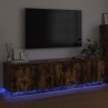 Meuble TV Chêne fumé 180 x 38 x 49 cm Bois d'ingénierie 615976615976