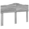 Tête de lit Gris Sonoma Bois d'ingénierie 615979615979