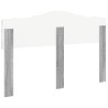 Tête de lit Gris Sonoma Bois d'ingénierie 615979615979
