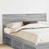 Tête de lit Gris Sonoma Bois d'ingénierie 615981615981