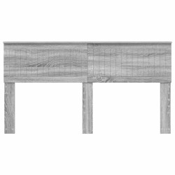 Tête de lit Gris Sonoma Bois d'ingénierie 615981615981