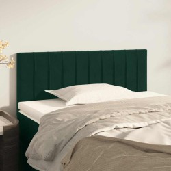 Tête de lit Vert foncé 80x5x78/88 cm Velours 615988615988