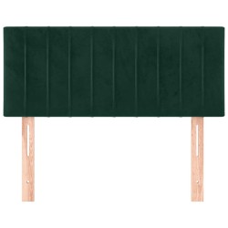 Tête de lit Vert foncé 80x5x78/88 cm Velours 615988615988