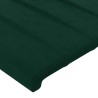 Tête de lit Vert foncé 80x5x78/88 cm Velours 615988615988
