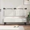 Tête de lit suspendue Avec lumière LED Blanc Simili cuir 615989615989