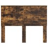 Tête de lit Chêne fumé 120 cm Bois d'ingénierie 615993615993